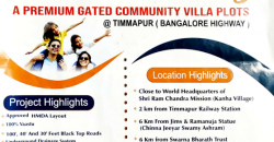 Divine County HMDA and TS-RERA Approved Residential Plots at Timmapur, Shamshabad