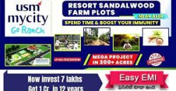 500 Acres Mega Sandalwood DTCP Project At Aler with Guaranteed Returns 7500 SQ Yd EMI Available