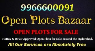 Open Plots for Sale in HMDA & DTCP Approved Ventures with Bank Loan facility Bhongiri