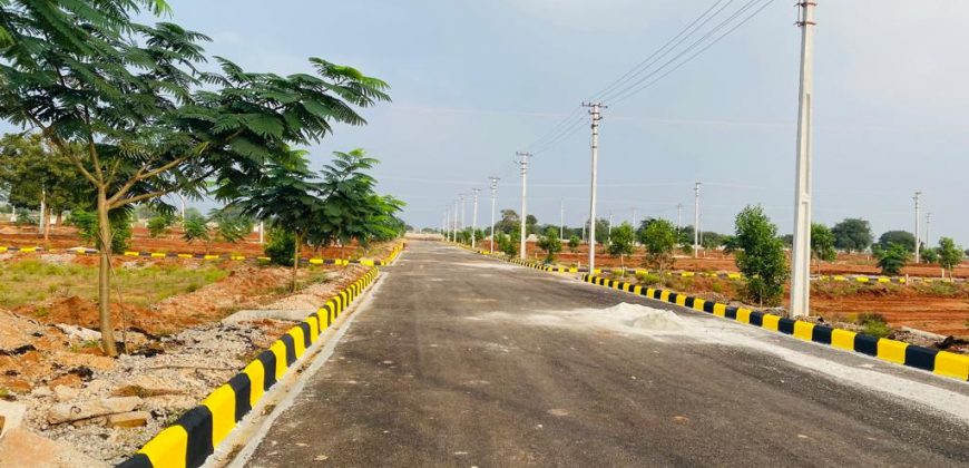 DTCP APPROVED OPEN PLOTS FOR SALES AT SRISAILAM HIGHWAY