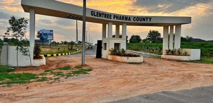 open plots for sale at pharma city