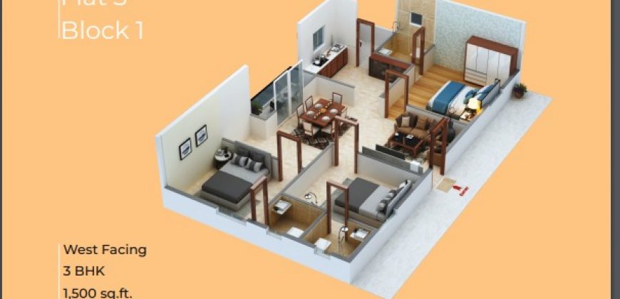 2bhk flats for sale at ameenpur