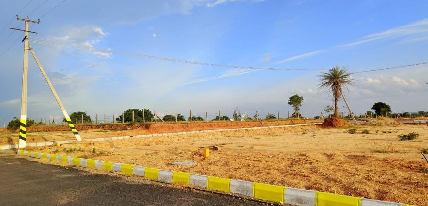 DTCP & RERA Approved open plots for sale at Yacharam – Sagar highway – Hyderabad near to FOXCONN – 9701498367