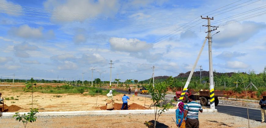 Open plots for investment at Hyderabad – Srisailam highway
