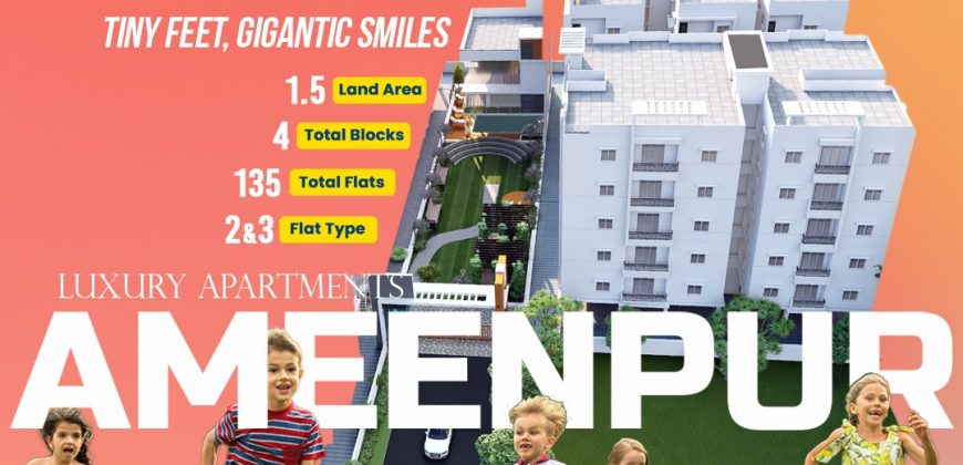 ready to move flats for sale ameenpur