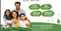 Premium HMDA Approved open plots for sale at #Kongara kalan # Adibatla(Behind Wonderla# Inside ORR(EXIT NO :13)-HYD – 8500204047