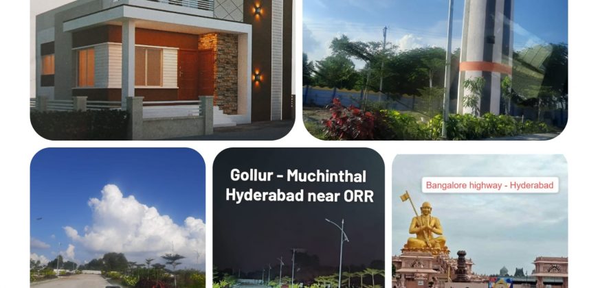 Open plots in Hyderabad Muchinthal – 9701498367