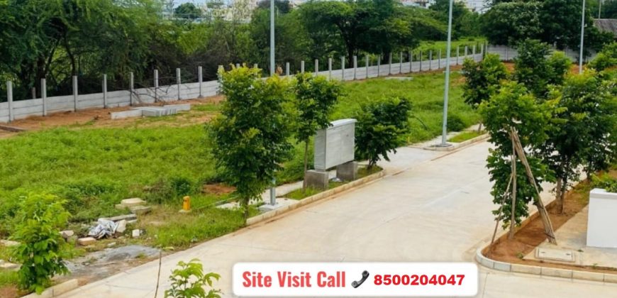 Plots with Bank loan @ Maheshwaram Town – near Srisailam highway 🛣️ Hyderabad & ORR and behind to E – City – 8500204047