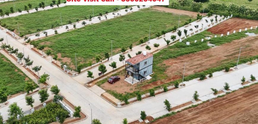 HMDA &RERA With Bank Loan Approved plots for sale In Maheshwaram (TOWN) – 8500204047