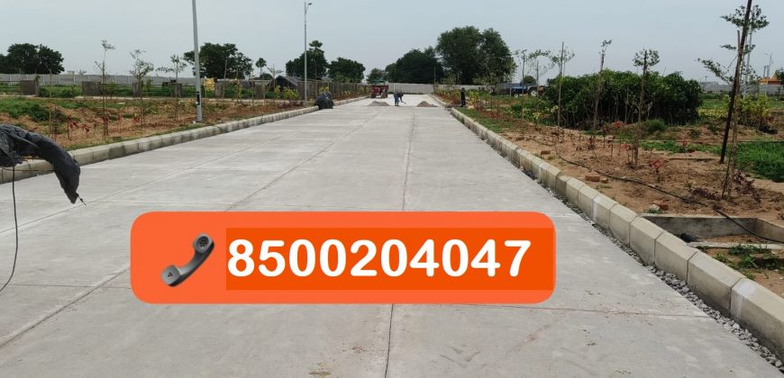 HMDA GATED RESIDENTIAL OPEN PLOTS With Clubhouse & Swimming pool @GOLLUR, Near Shamshabad – 8500204047