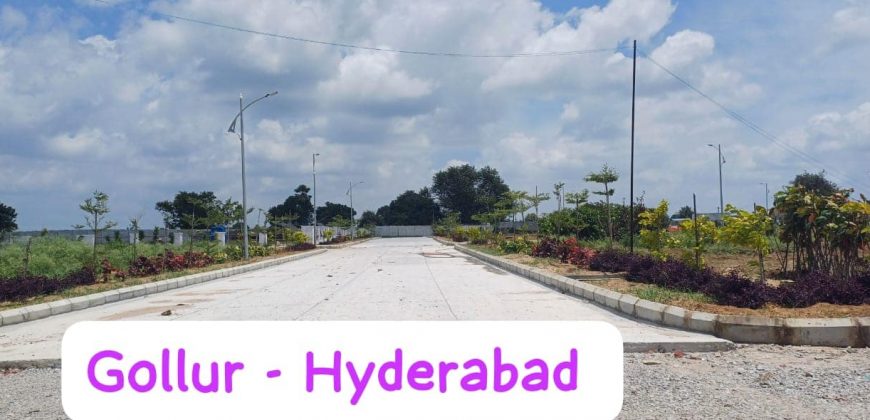 HMDA AApproved plots for sale In Golluru – Statue of equality – Pedda Golkonda – 8500204047