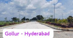 HMDA GATED RESIDENTIAL OPEN PLOTS With Clubhouse & Swimming pool @GOLLUR, Near Shamshabad – 8500204047