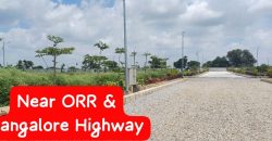 HMDA AApproved plots for sale In Golluru – Statue of equality – Pedda Golkonda – 8500204047