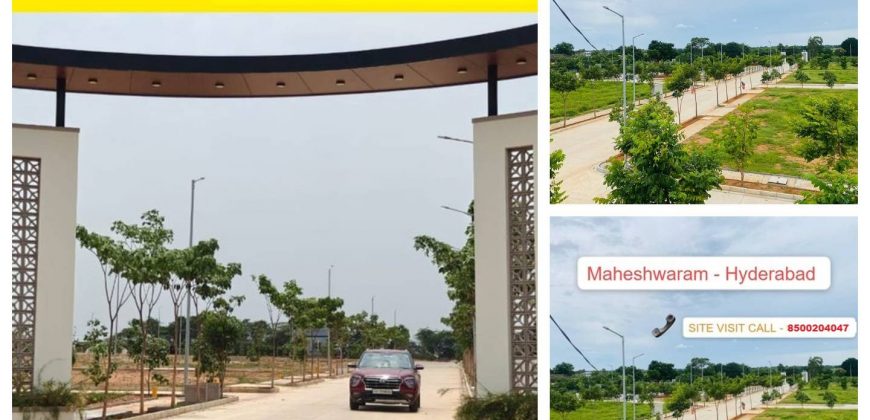 HMDA Approved plots for sale In Maheshwaram(TOWN) – 8500204047