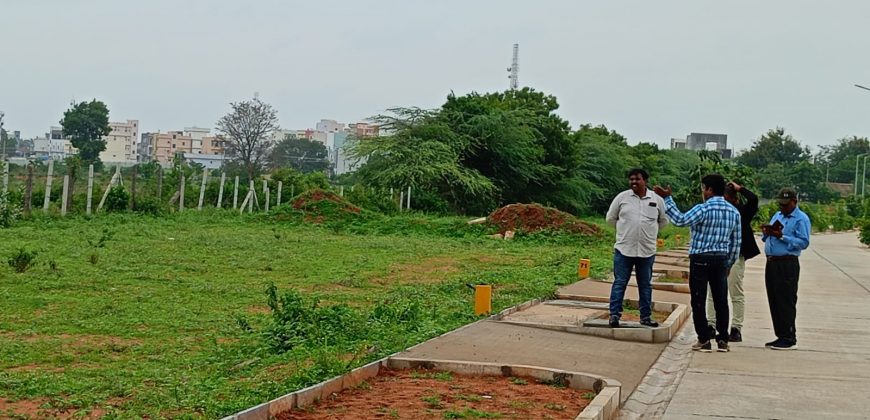 Open plots @Maheshwaram near Srisailam highway , E – City back side