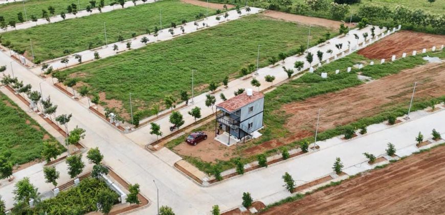 Open plots for sale in Maheshwaram near Srisailam highway #ACEARCADIA #E-City