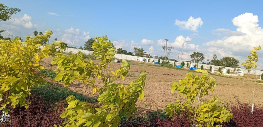 HMDA Approved plots for sale In Gollur – muchintal – shamshabad – Maheshwaram – Bangalore Highway – 8500204047