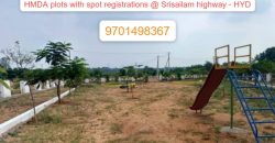 BEST PLOTS in Hyderabad Srisailam highway – 9701498367 #Vasudaika casmo polis