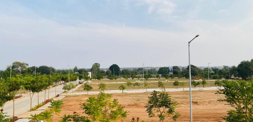 Open plots for sale in Maheshwaram near Srisailam highway #ACEARCADIA #E-City