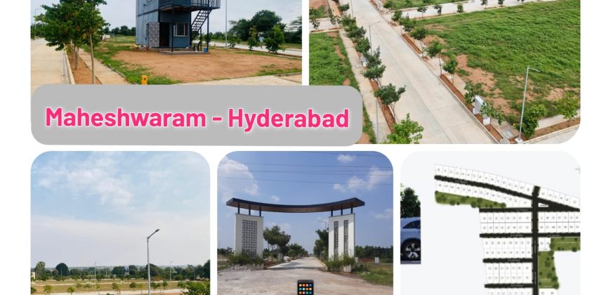 Maheshwaram open plots | HMDA & RERA approved plots in Hyderabad MAheshwaram