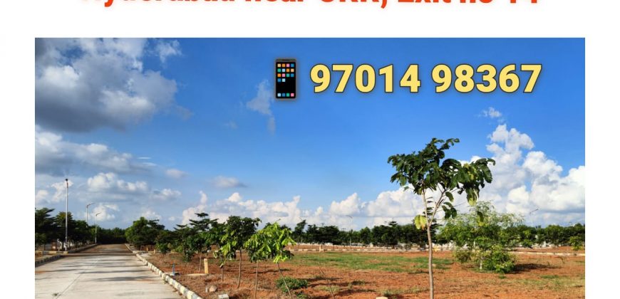 Open plots for investment in Tukkuguda, Exit no 14, Hyderabad #Vasudaikawhistlingwoods