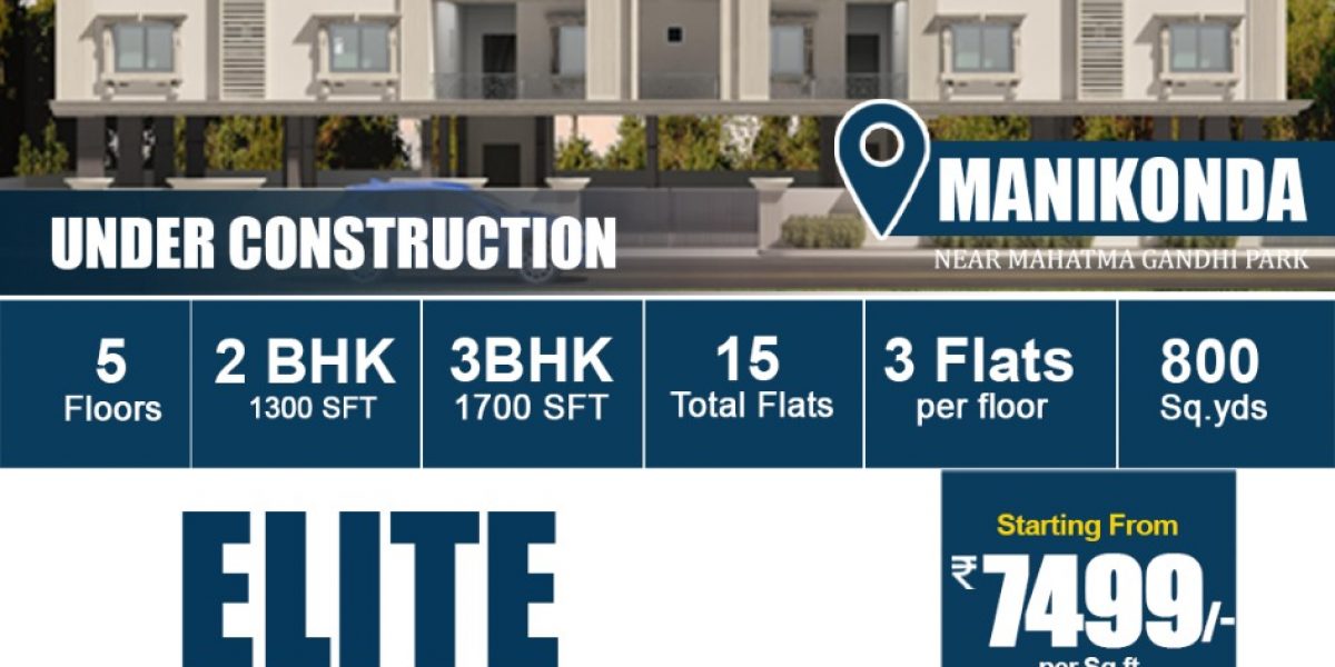 ELITE– Luxury 2BHK& 3BHK Flats in Prime Location @Narsingi.