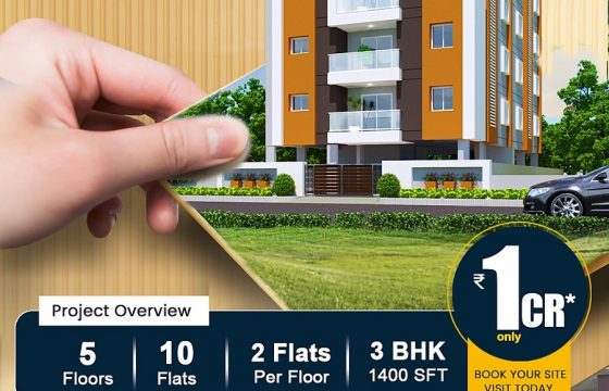 Apartments / Flats for Sale in Tellapur, Hyderabad, Sri Ram Residency – Premium 3BHK Flats in Prime Location @Tellapur.