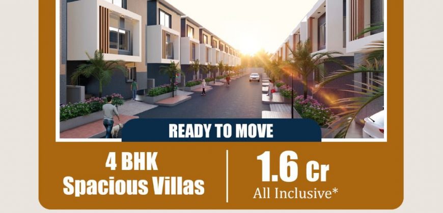 SUNRISE VILLAS presents 4BHK TRIPLEX Villas at Indresam, Patancheruv.