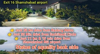 HMDA RERA approved open villa plots @Gollor Muchinthal near Shamshabad airport 9701498367