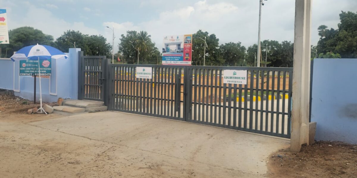 HMDA & RERA Approved open plot with independent house