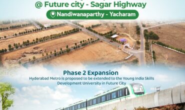 DTCP & RERA APPROVED OPEN PLOTS IN FUTURE CITY @ 9392311420