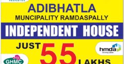 HMDA & RERA APPROVED OPEN PLOT WITH INDEPENDENT HOUSE