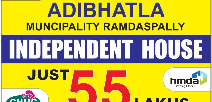 HMDA & RERA APPROVED OPEN PLOT WITH INDEPENDENT HOUSE
